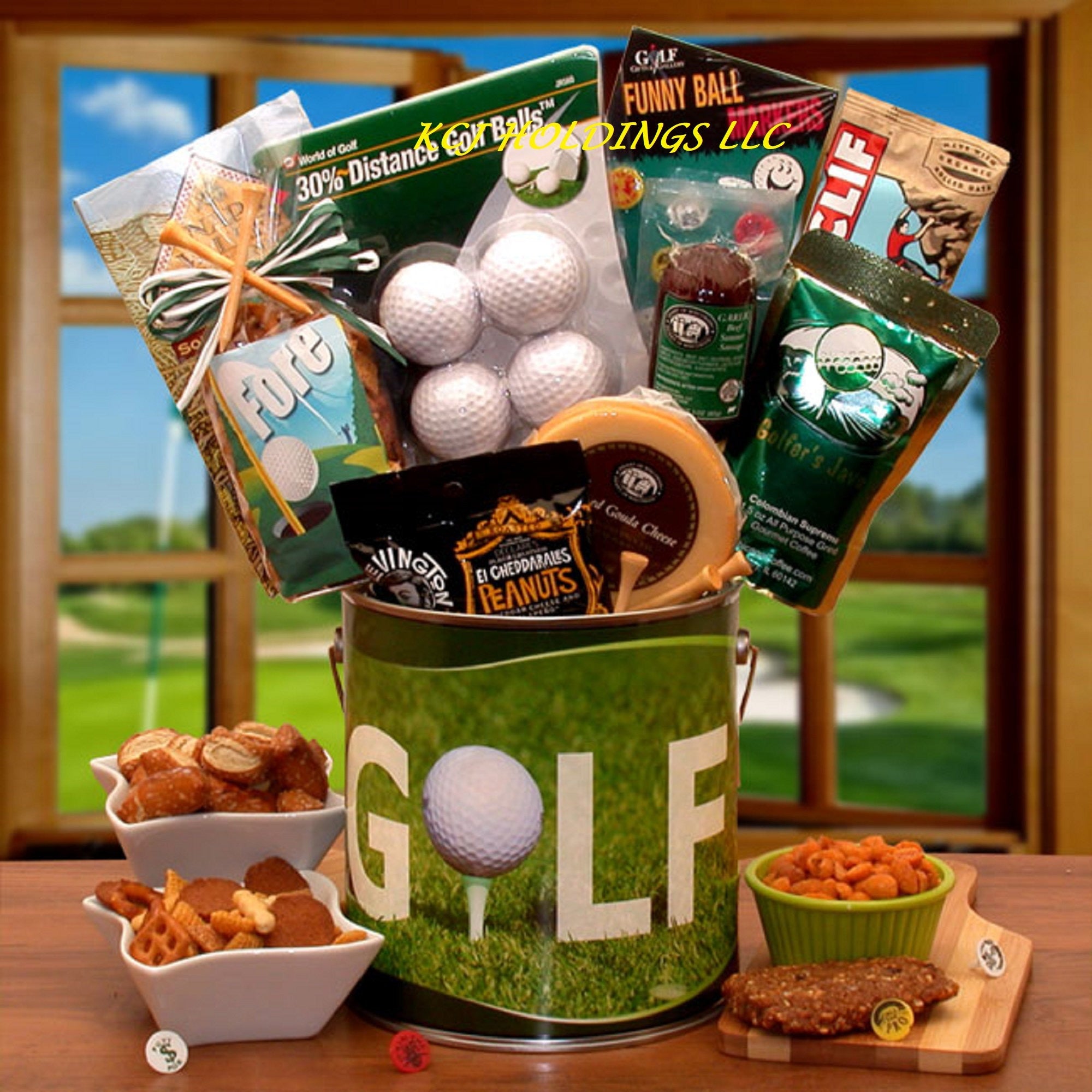 Golf Day Gift Basket